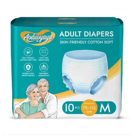 Pants-up diapers