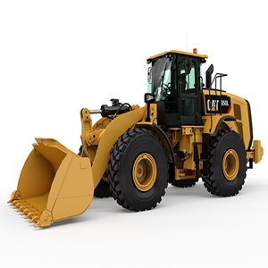 รถตักล้อยาง ยี่ห้อ Caterpilla