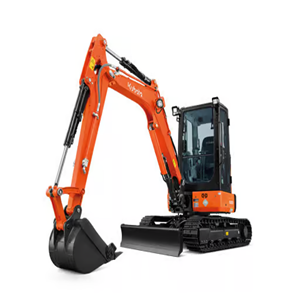 รถแม็คโครตีนตะขาบ ยี่ห้อ Kubota