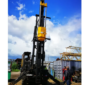 ปั้นจั่นตอกเสาเข็มแบบราง ปั้นจั่นราง 3-3.5 ตัน