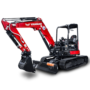 รถแม็คโครตีนตะขาบ ยี่ห้อ Yanmar