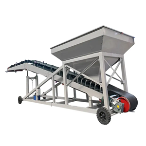 Hopper Belt Conveyor 30 m3/hr