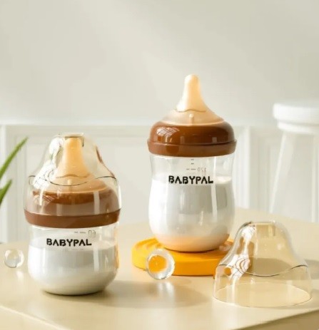 Glass baby bottles